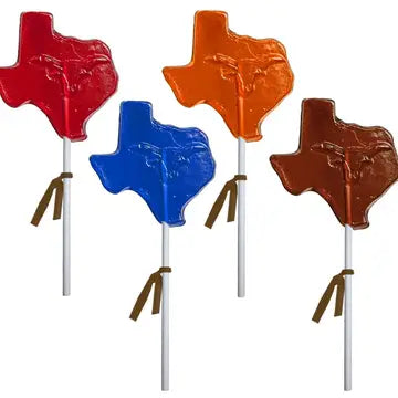 Texas Longhorn Lollipops