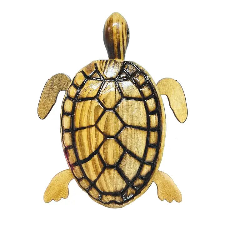 Wooden Sea Turtle