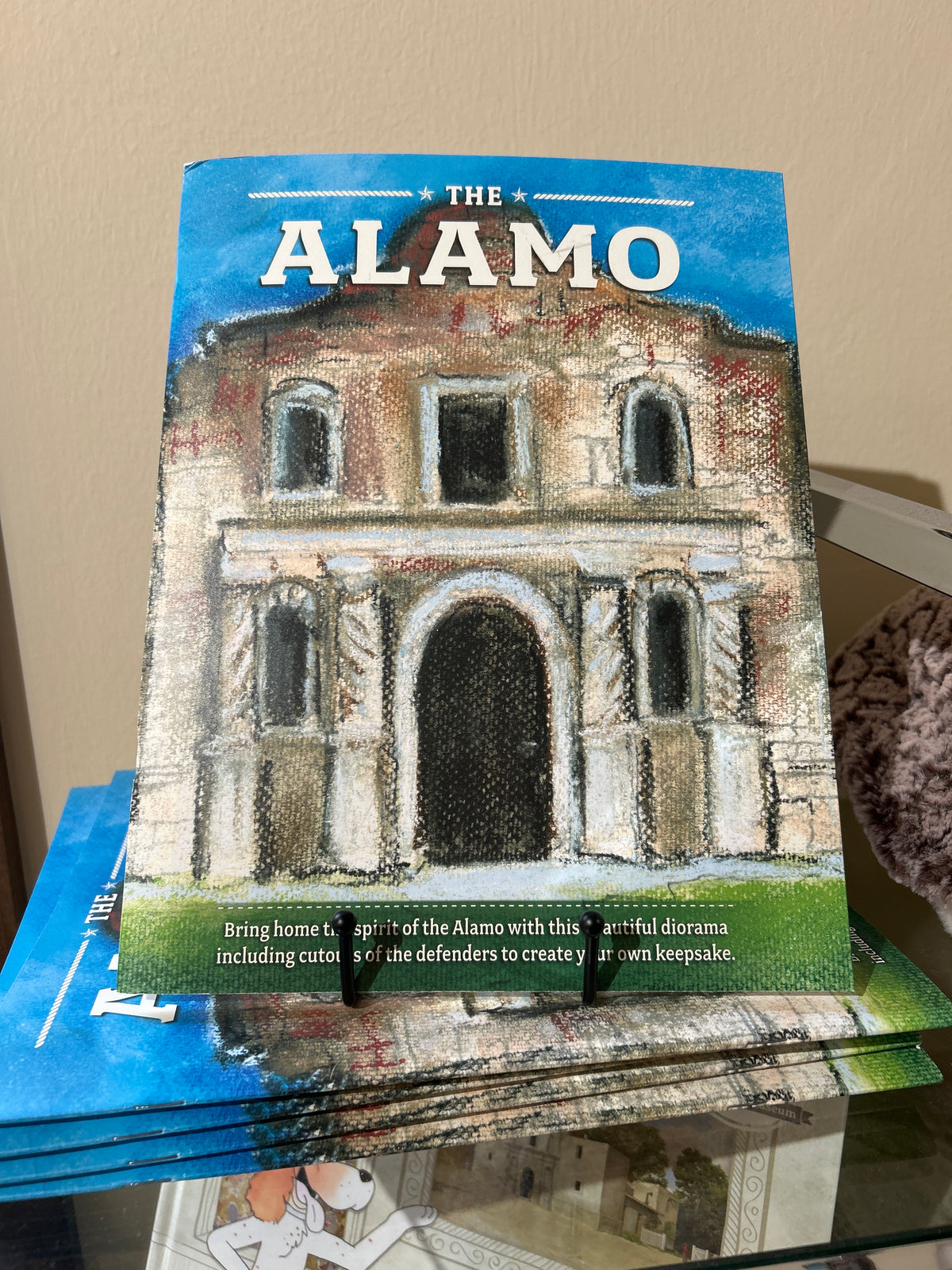 The Alamo Diorama Cutout Book