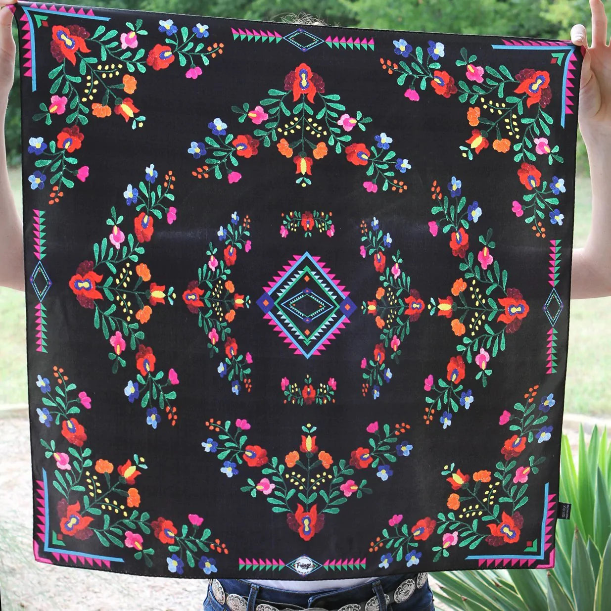 Fiesta Silk Scarf