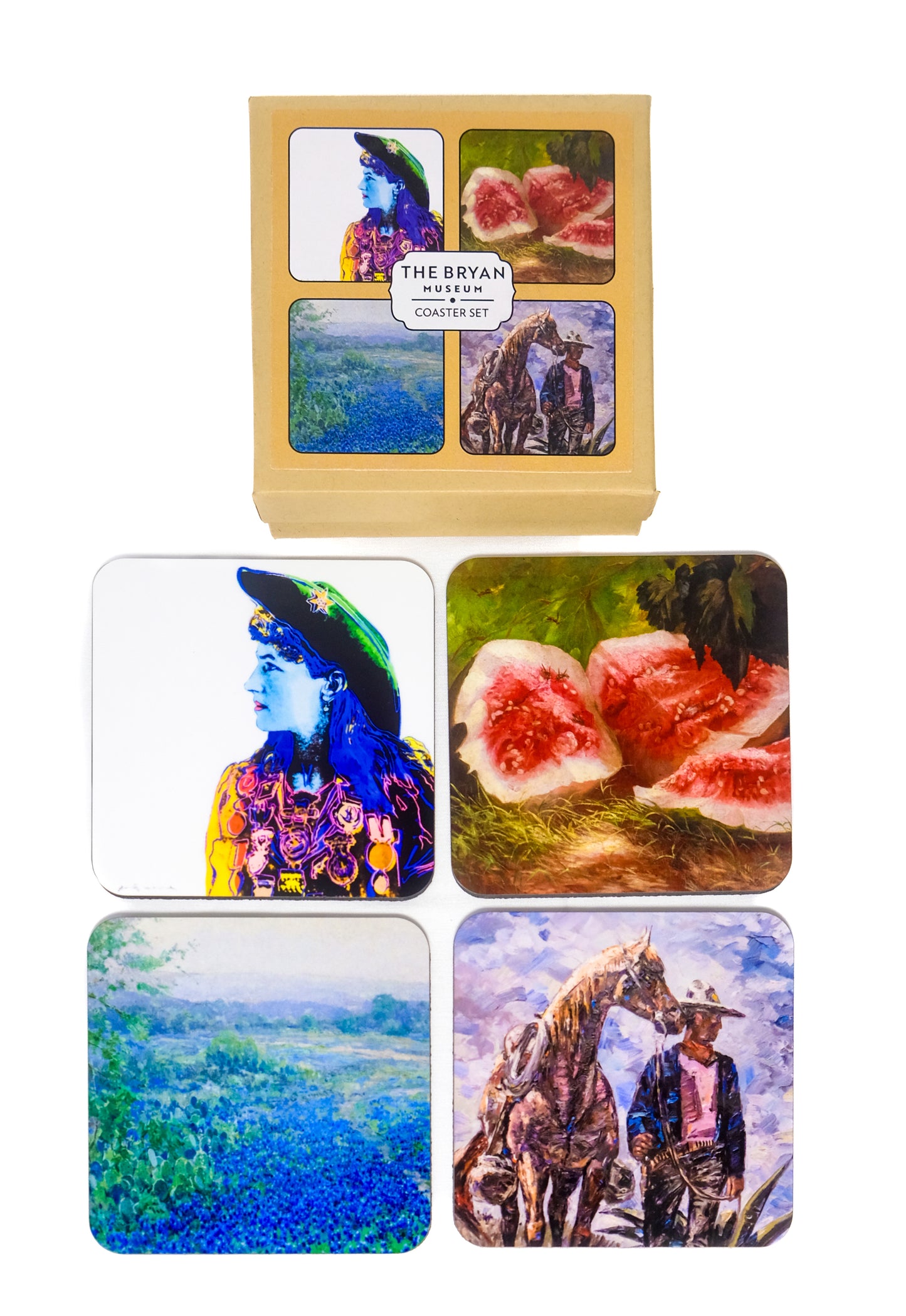 The Bryan Museum Coaster Set