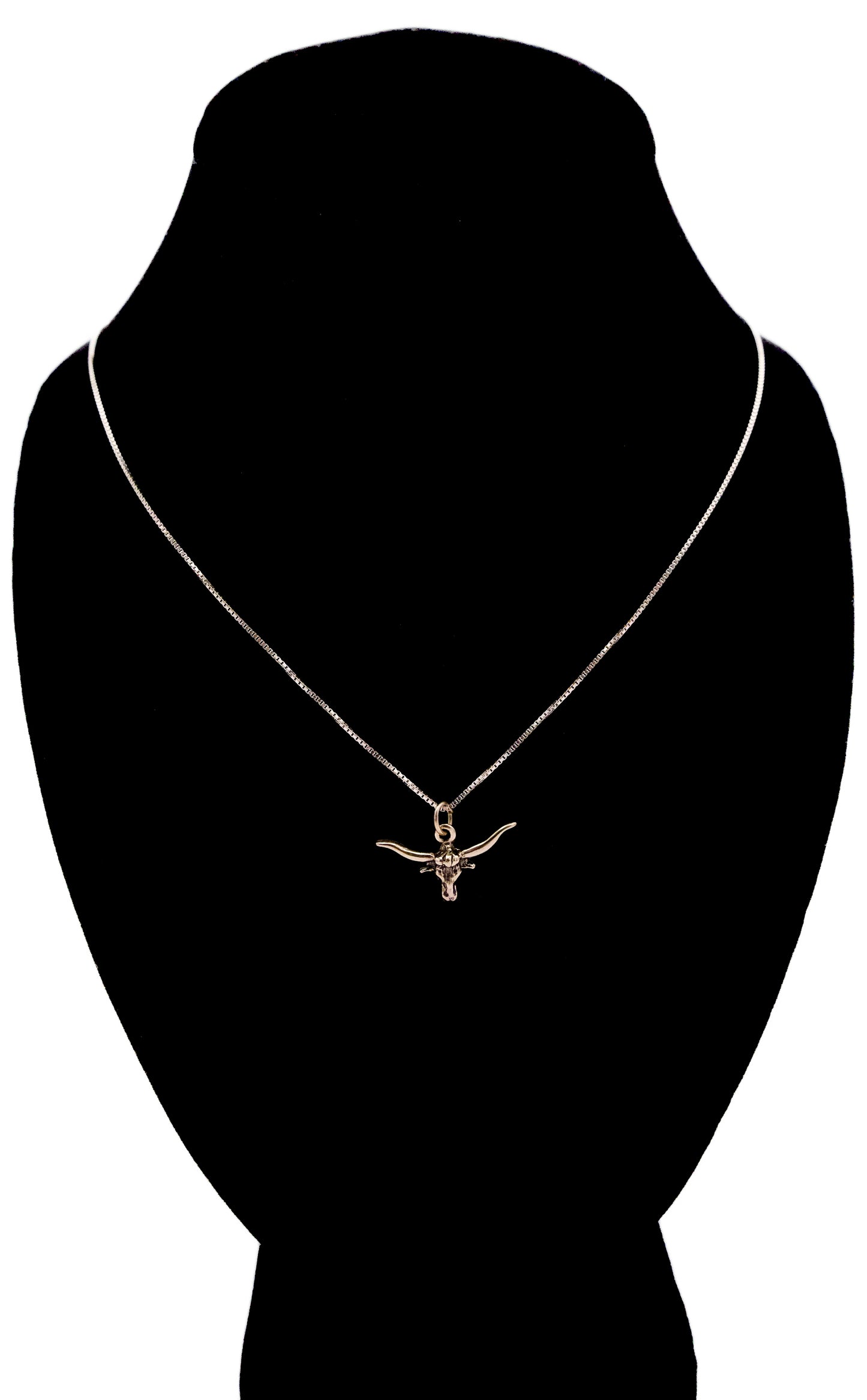 Longhorn Charm Necklace
