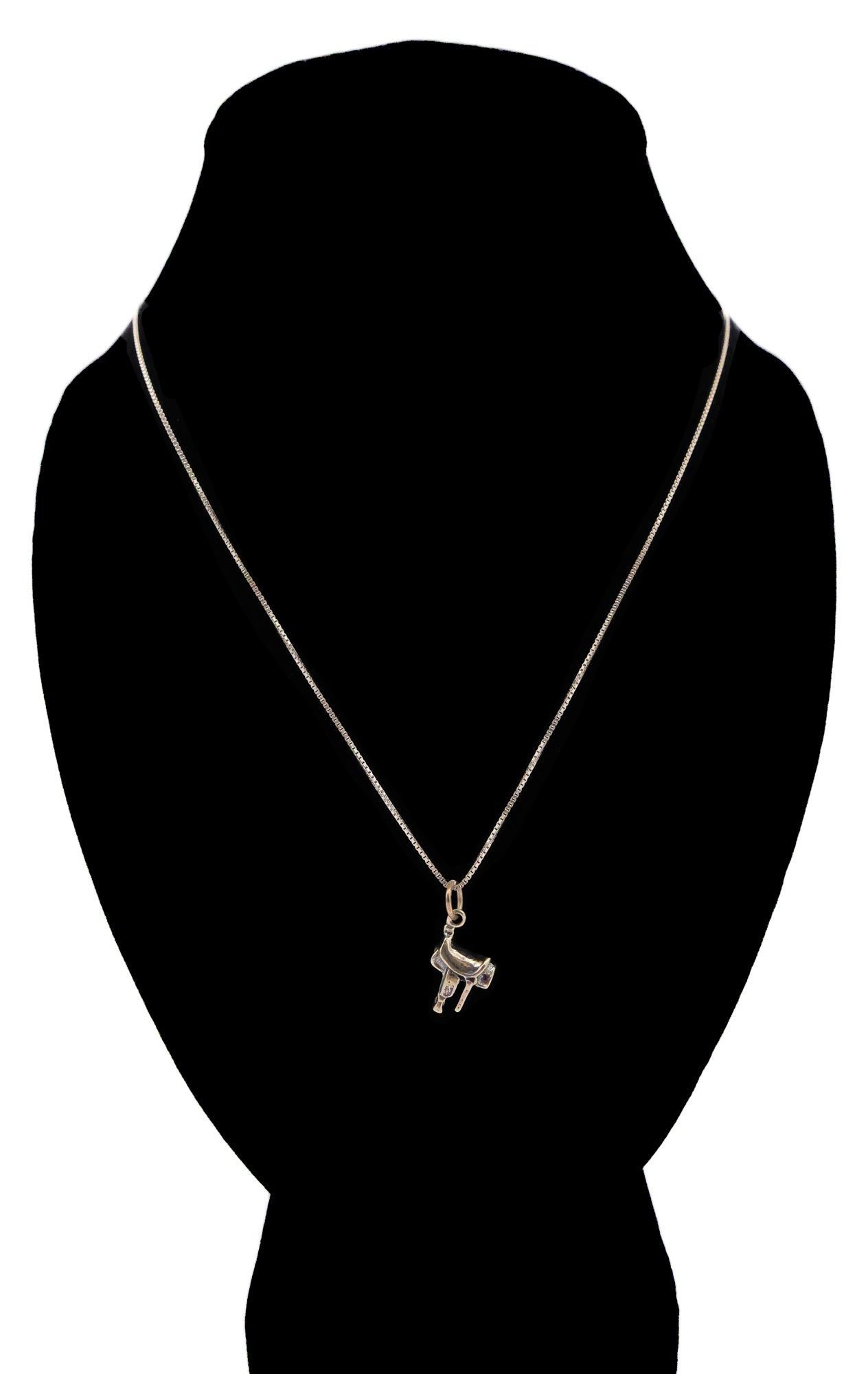 Saddle Charm Necklace
