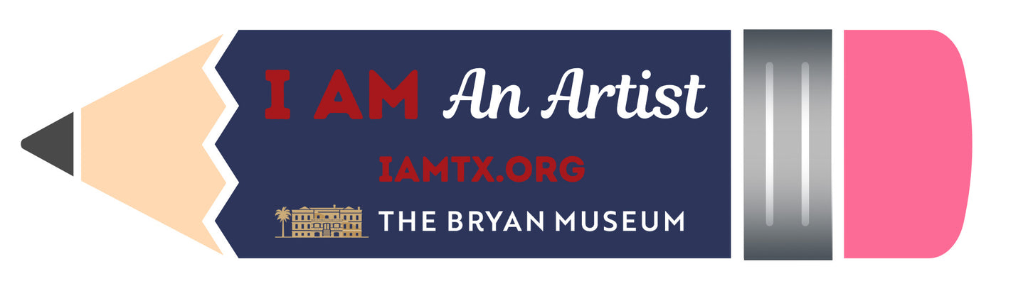 I AM TEXAS - I AM An Artist Sticker