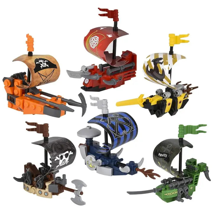 Building Block Pirate Ship