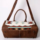 Hand Woven Saddle Blanket Duffle