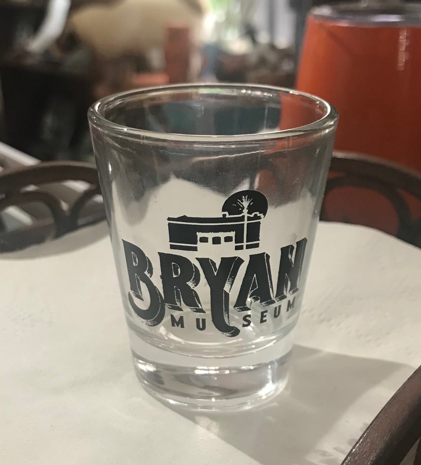 TBM Shot Glass