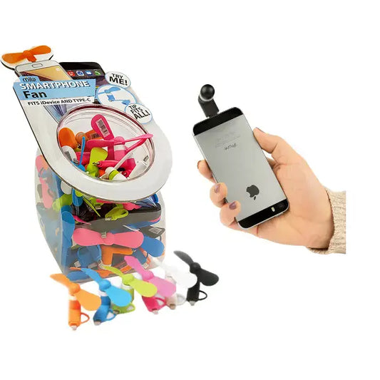 Dual Adapter Smartphone Fan