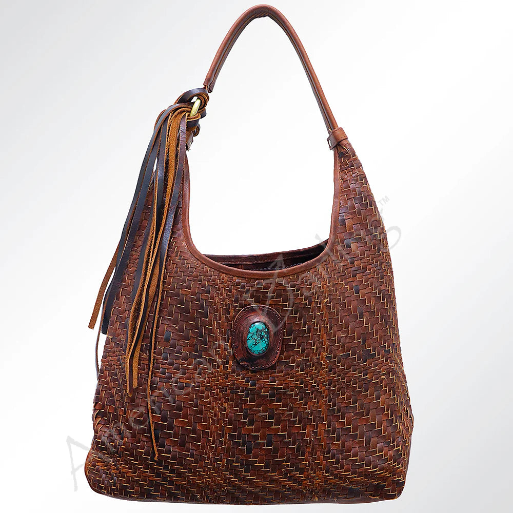 American Darling Hobo Full Grain Genuine Leather Women Bag Western Handbag