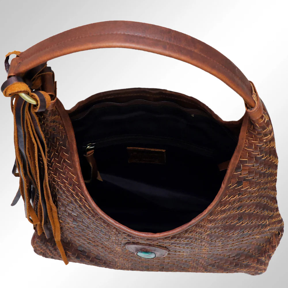 American Darling Hobo Full Grain Genuine Leather Women Bag Western Handbag