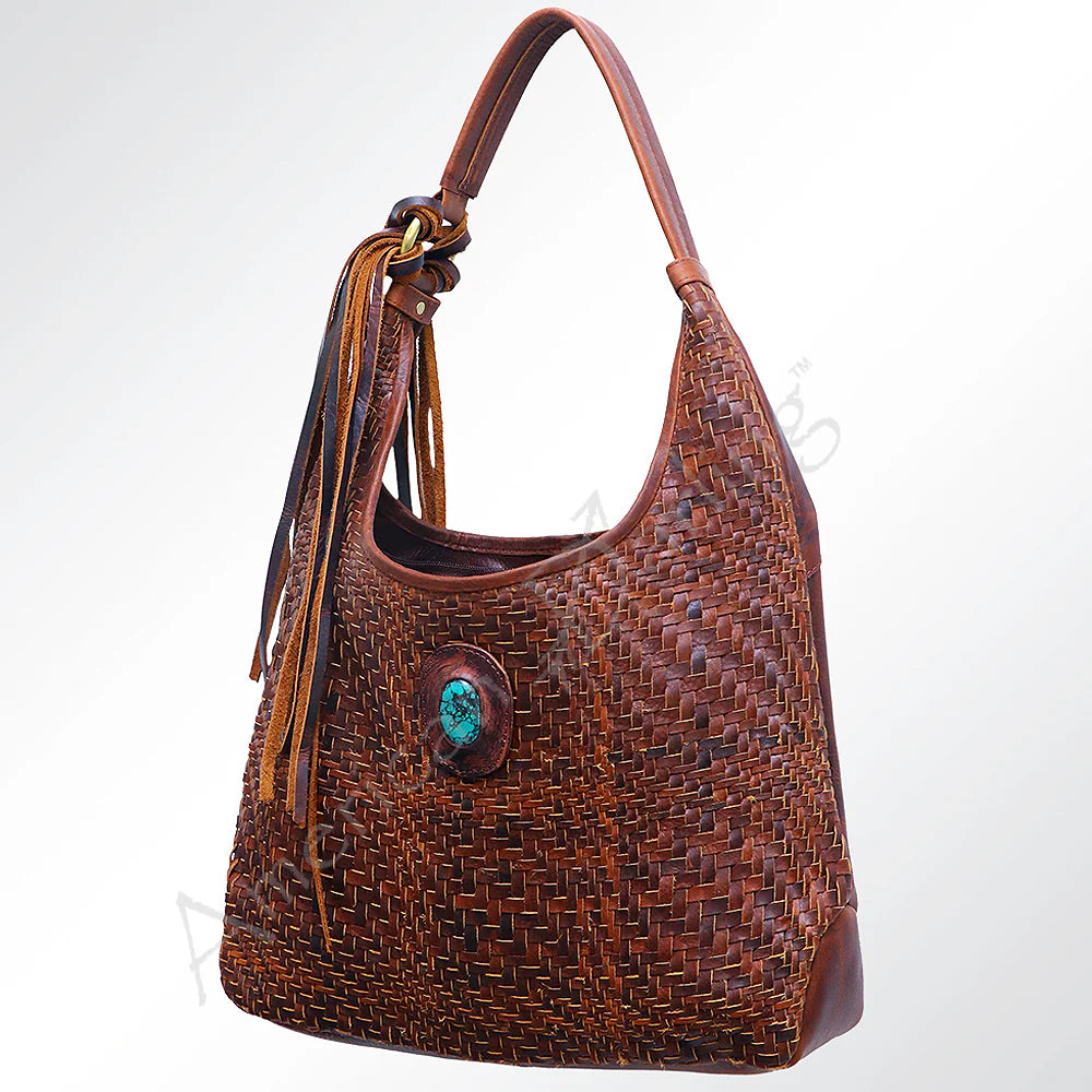 American Darling Hobo Full Grain Genuine Leather Women Bag Western Handbag