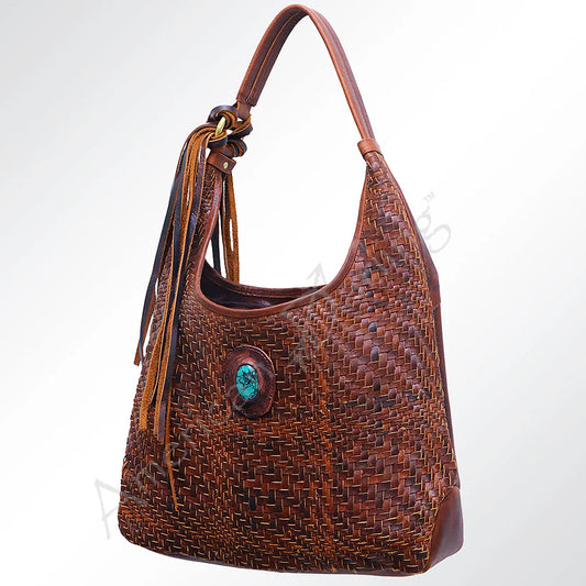 American Darling Hobo Full Grain Genuine Leather Women Bag Western Handbag