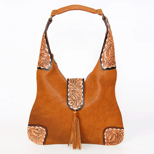 Leather Hobo Tote