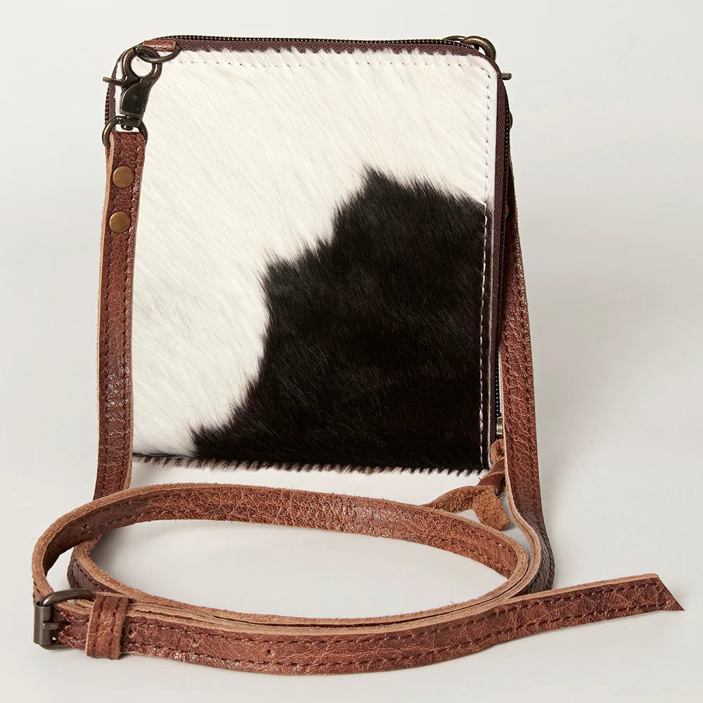 Cowhide Crossbody Purse