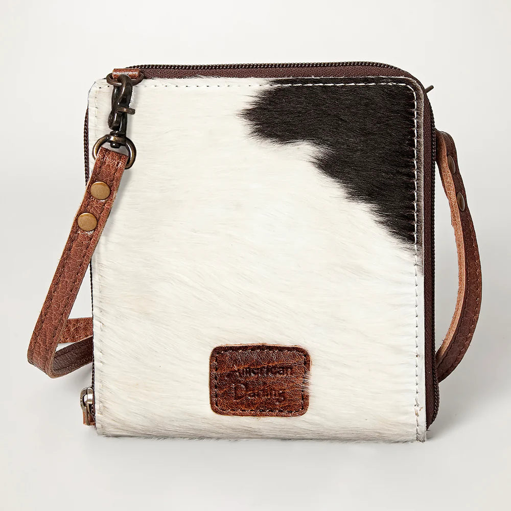 Cowhide Crossbody Purse