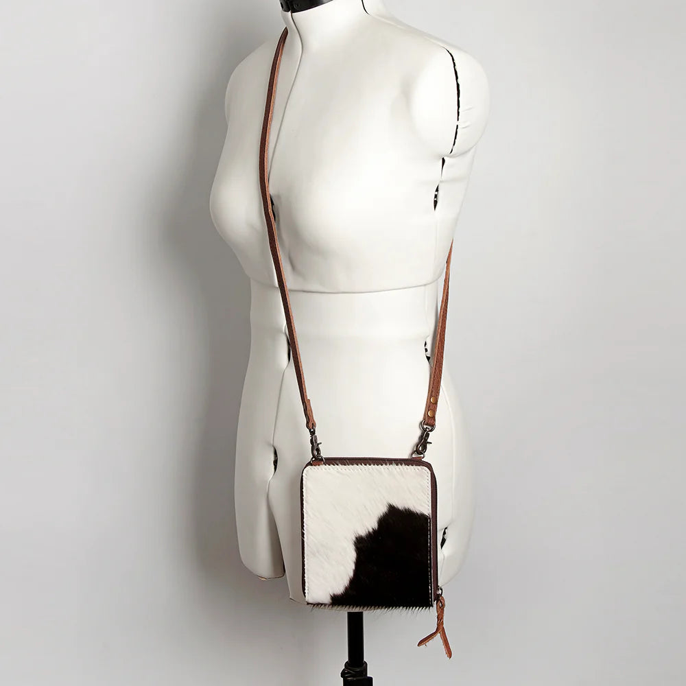 Cowhide Crossbody Purse