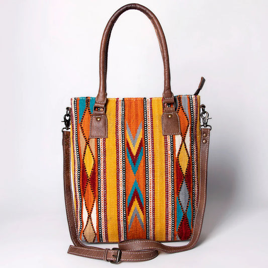 Yellow Saddle Blanket Tote