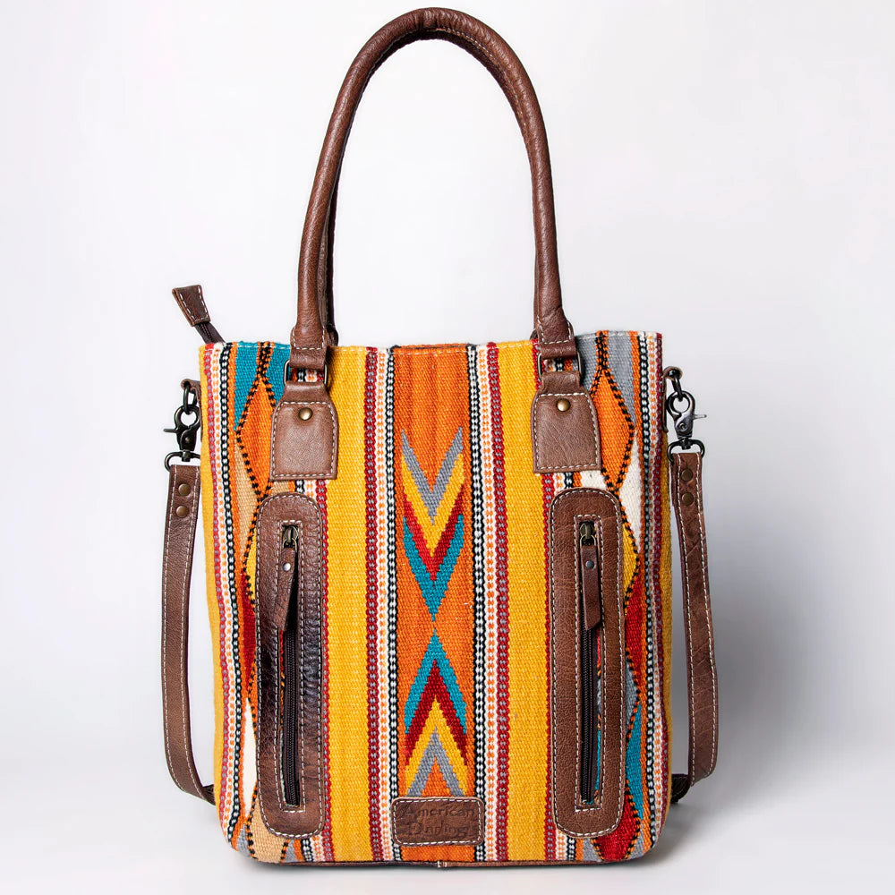 Yellow Saddle Blanket Tote