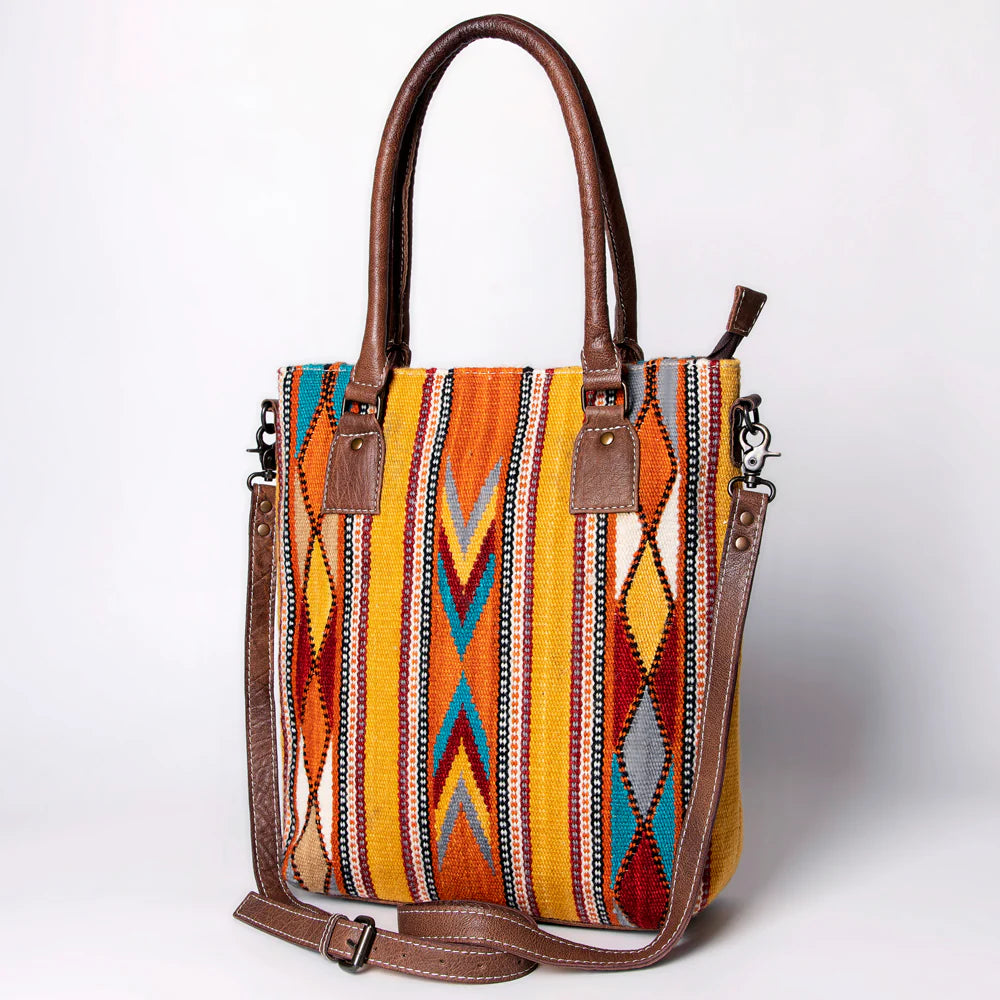 Yellow Saddle Blanket Tote