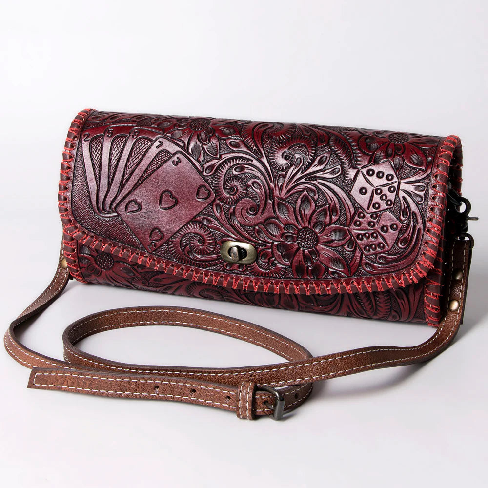 Red Poker Purse