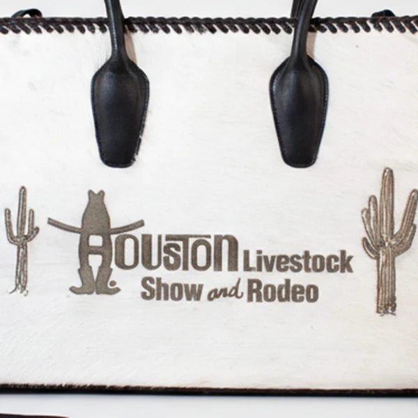American Darling Sandy Rodeo Genuine Hair On Leather Tote Bag