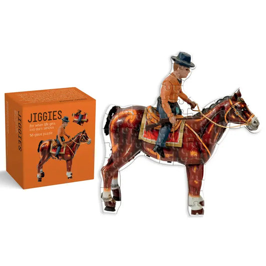 Cowboy Shaped Puzzle