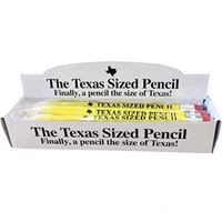 Yellow Texas Sized Pencil