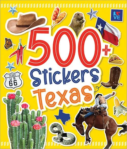 500 Stickers:  Texas