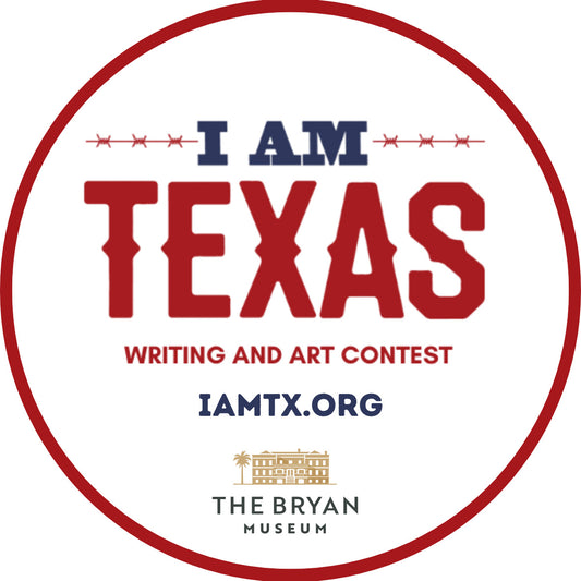 I AM TEXAS Round Sticker