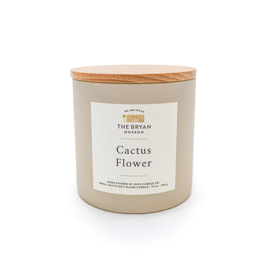 Cactus Flower Candle