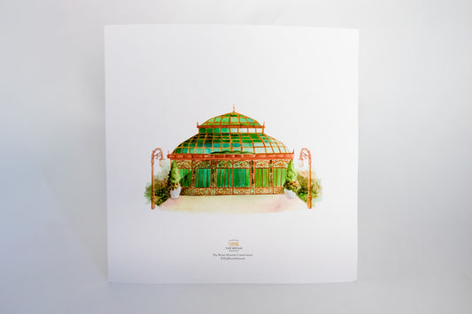 The Bryan Museum Conservatory Print 12" x 12"