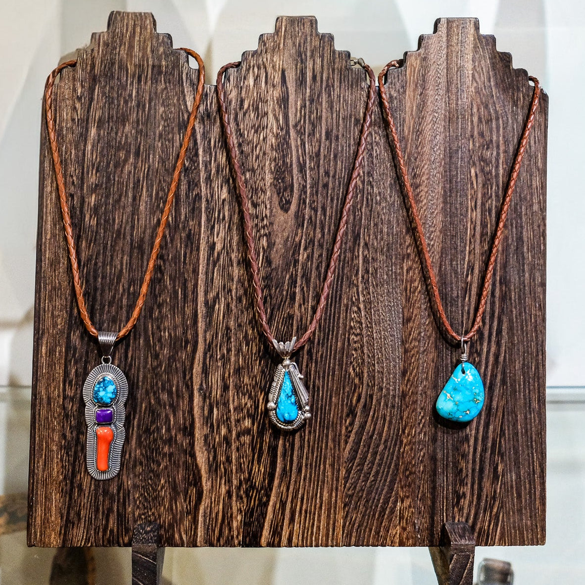 Turquoise Stone Pendant 84 cts