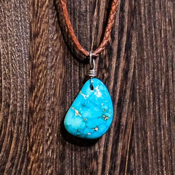 Turquoise Stone Pendant 84 cts