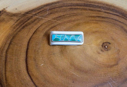 Inlay Turquoise Money Clip