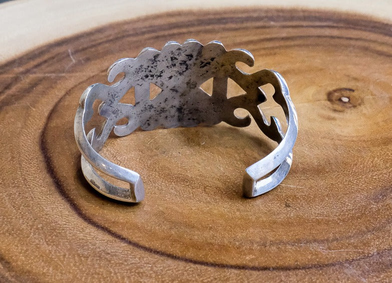 Navajo Sand Cast Cuff Bracelet