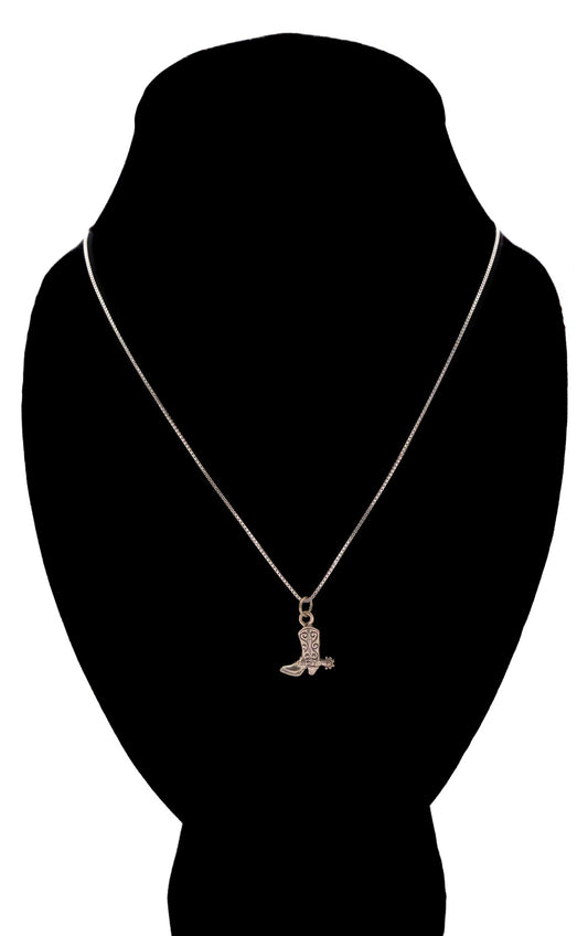 Boot Charm Necklace