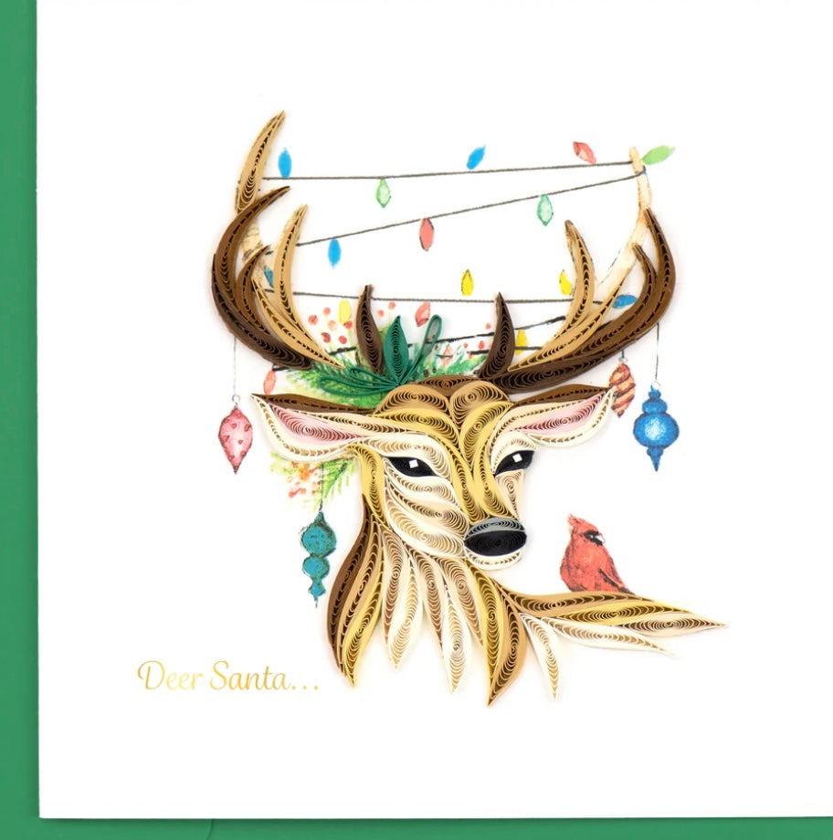 Deer Santa