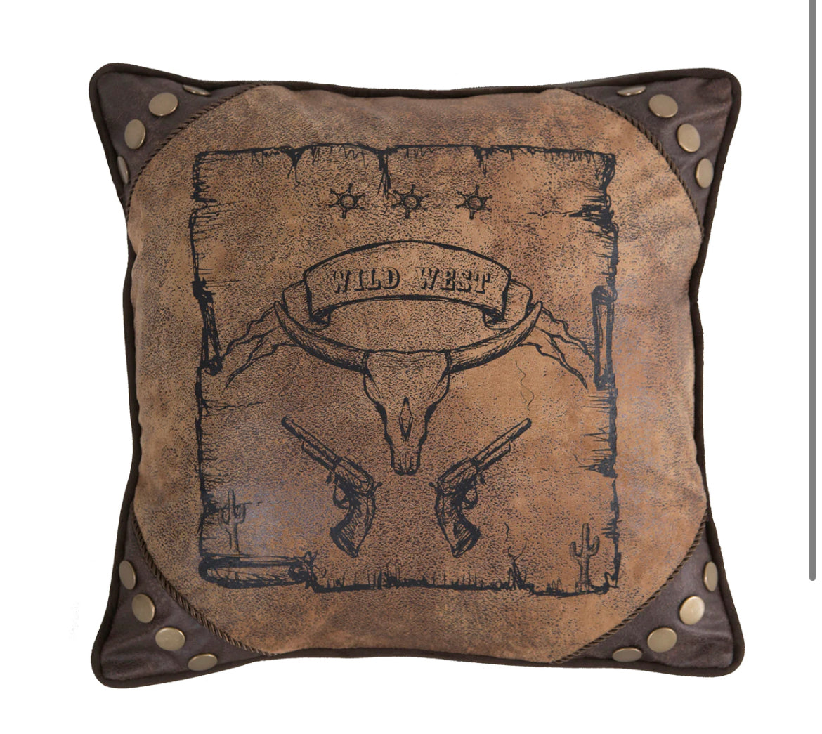 Wild West Pillow