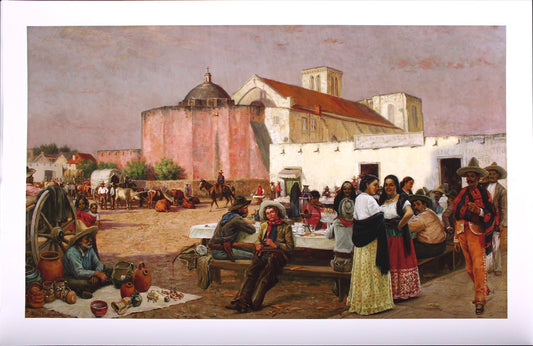 Market Plaza by Robert Onderdonk - Print