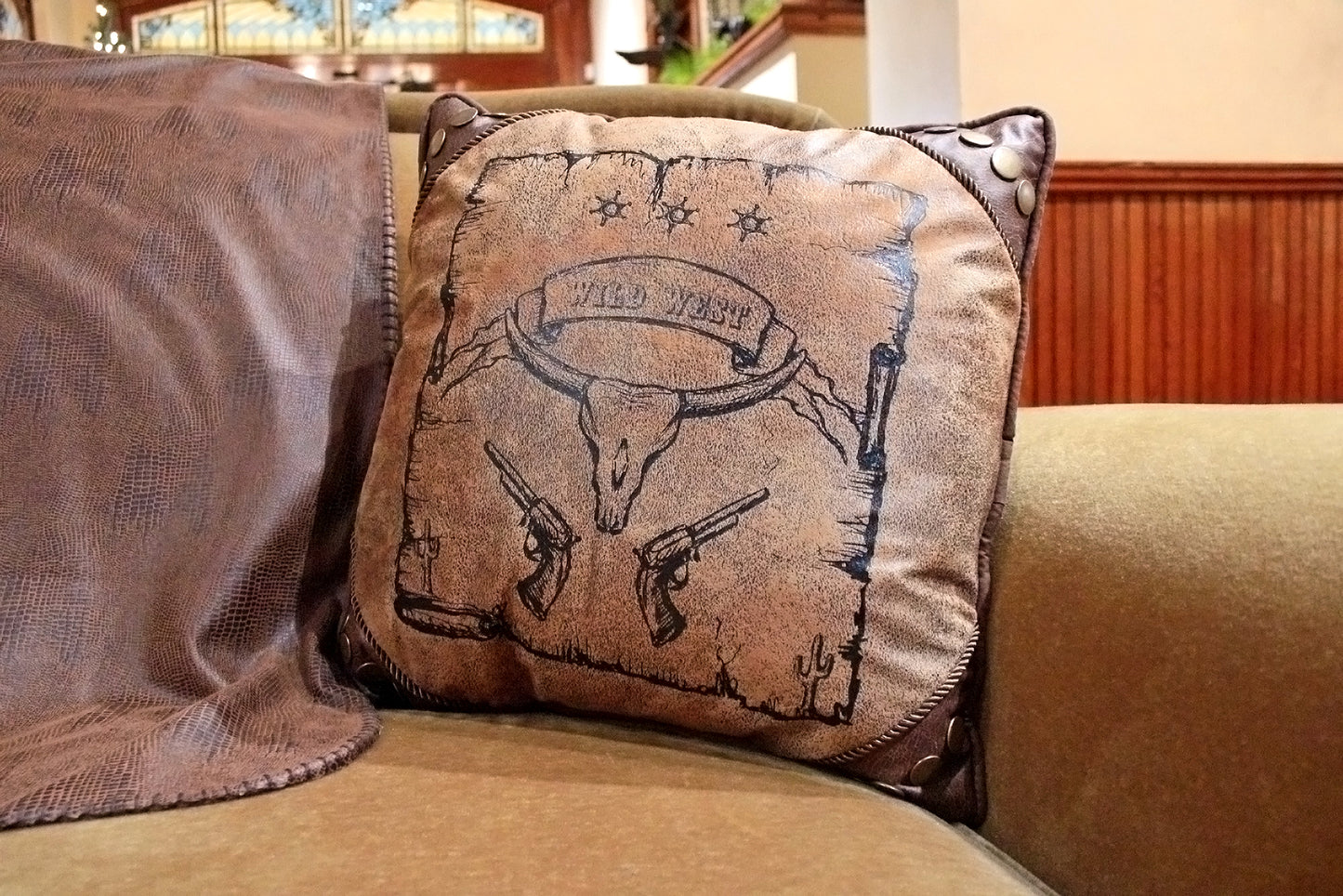 Wild West Pillow