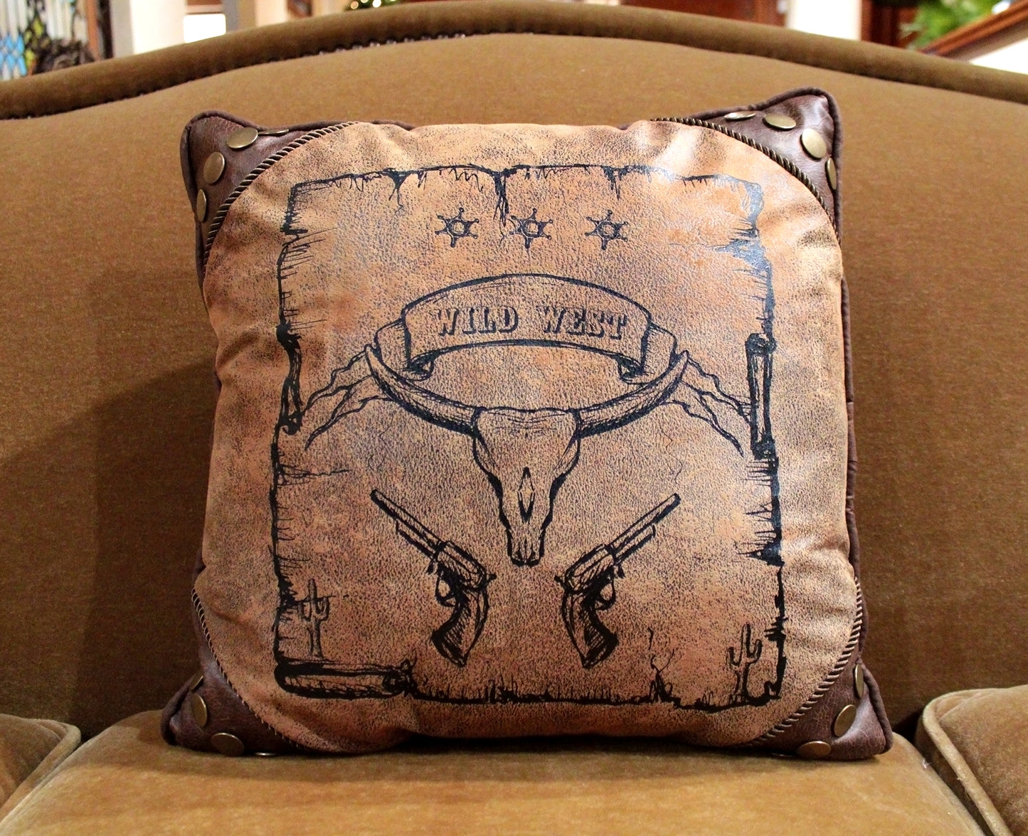 Wild West Pillow