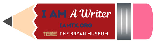 I AM TEXAS - I AM A Writer Sticker