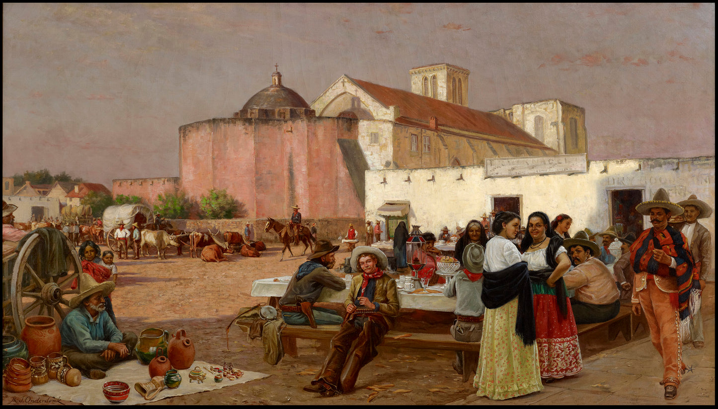 Market Plaza by Robert Onderdonk - Print