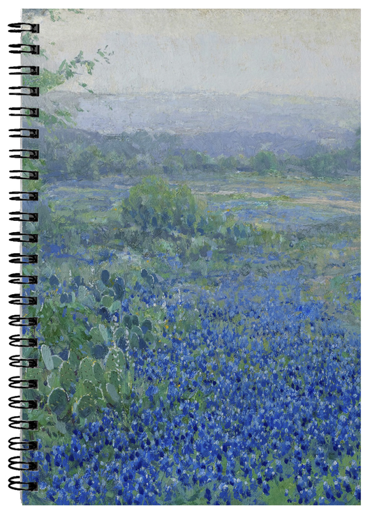 Onderdonk Bluebonnets Spiral Notebook