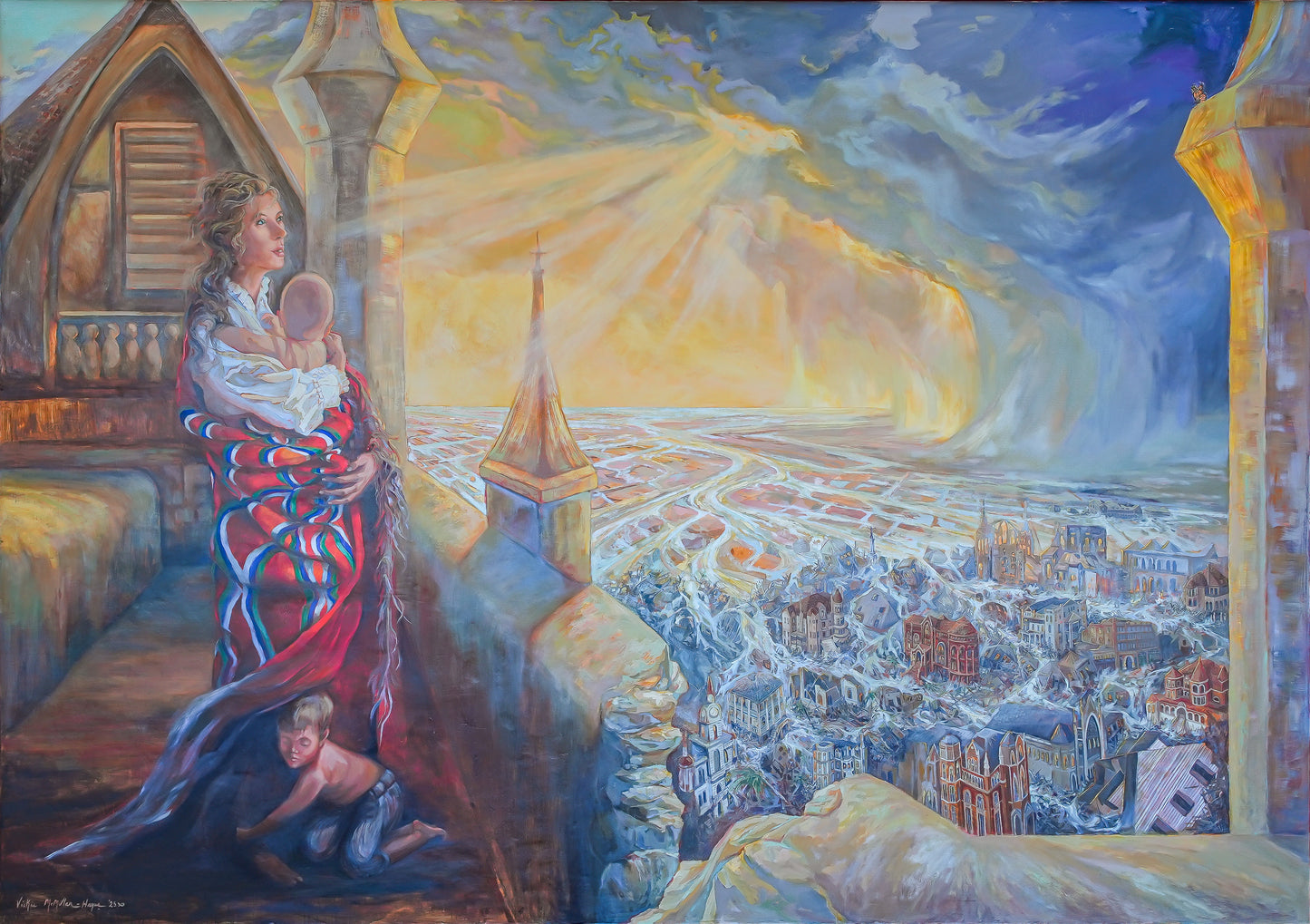 The Emotional Trinity: Hope, Fear and Awe Postcard