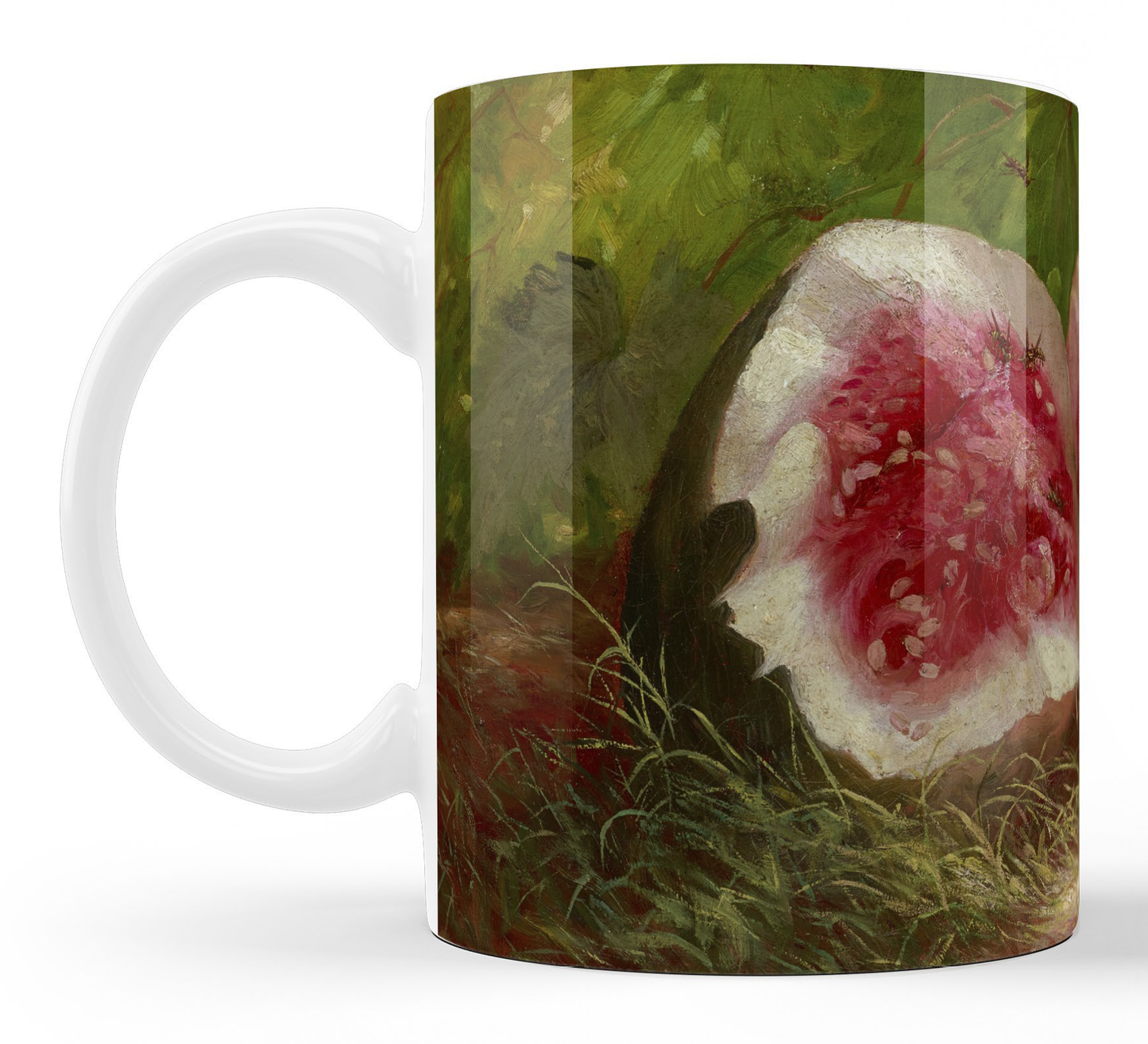 Watermelon and Yellowjackets Mug