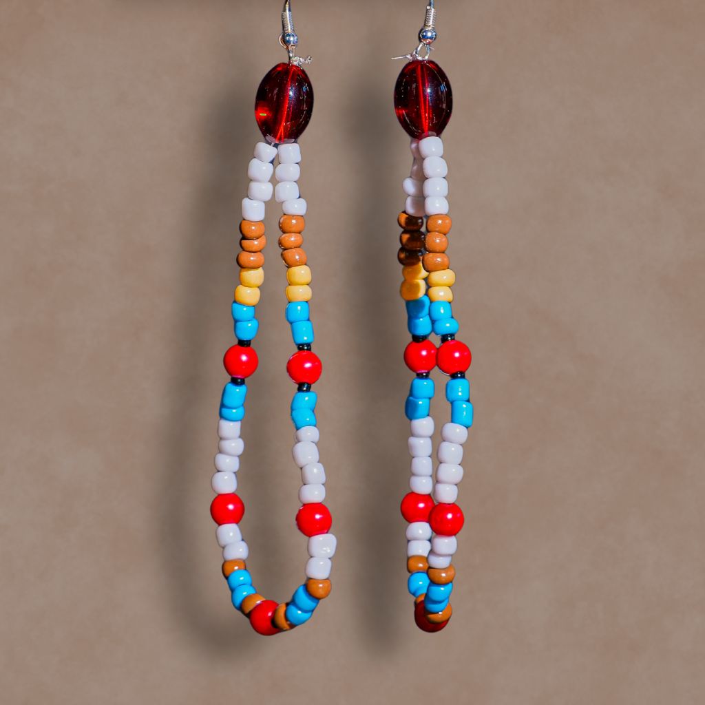 Four Roots Collective Medium Length Mixed Earrings
