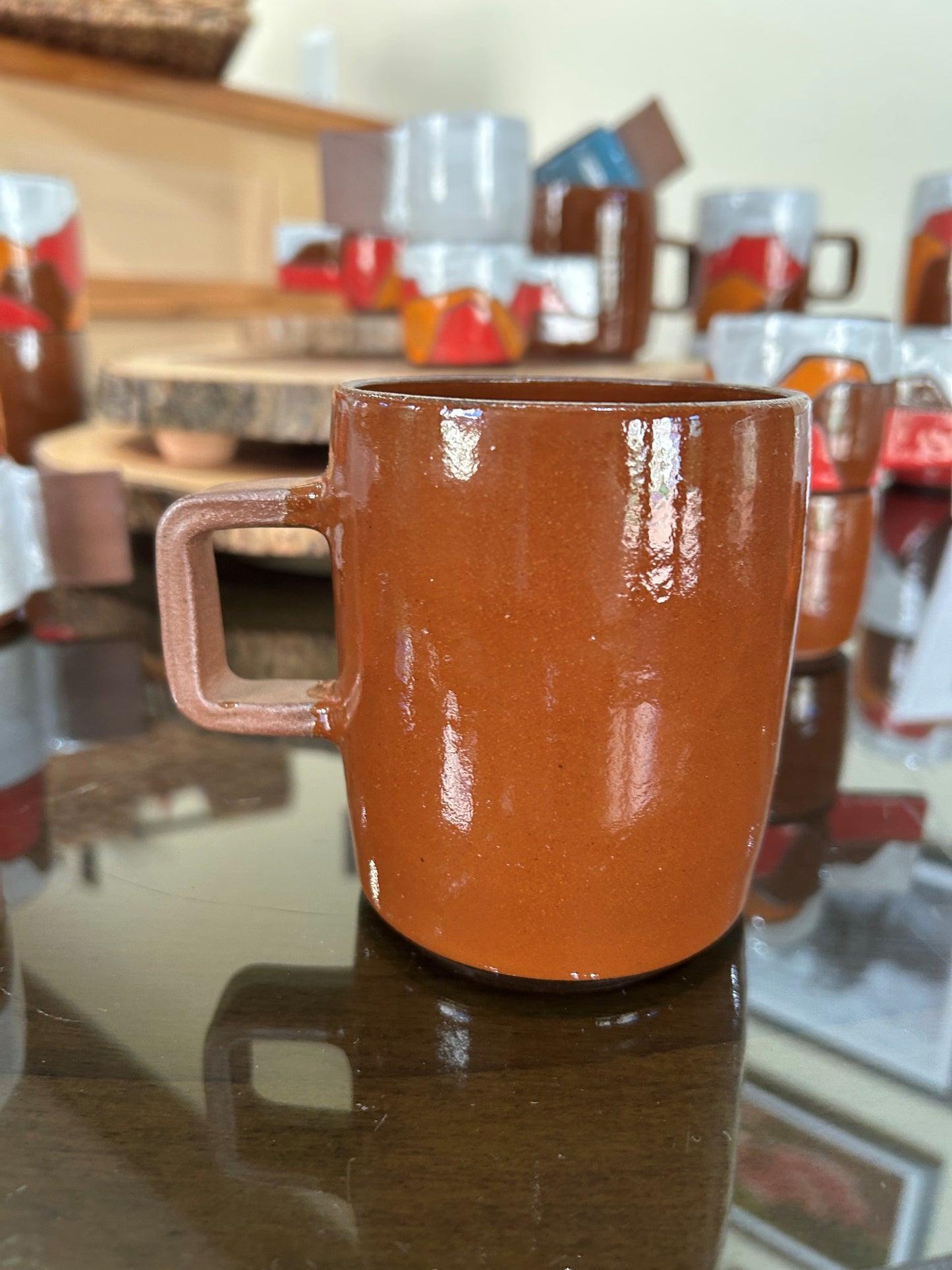 THrō Ceramics French Press Mug Solids