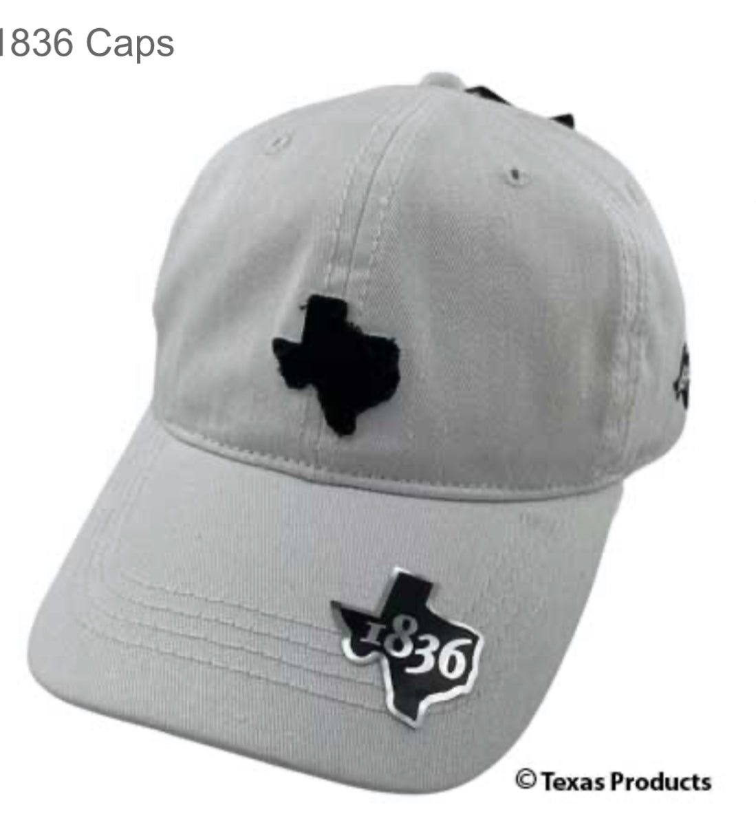 Texas 1836 Caps