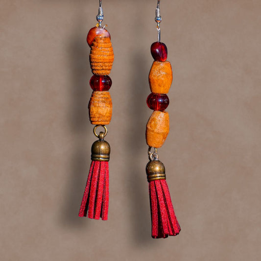 Four Roots Collective Medium Length Mixed Earrings